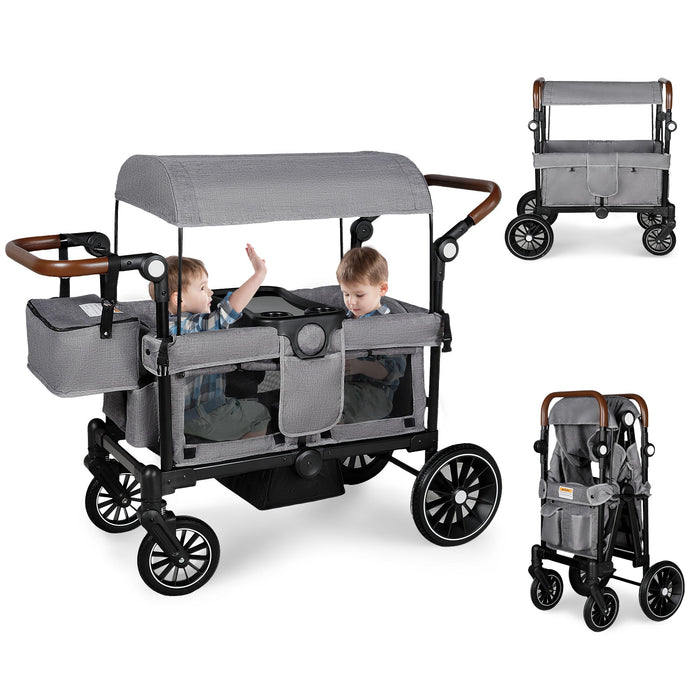 Wagon Stroller for 2 Toddler 6 months+