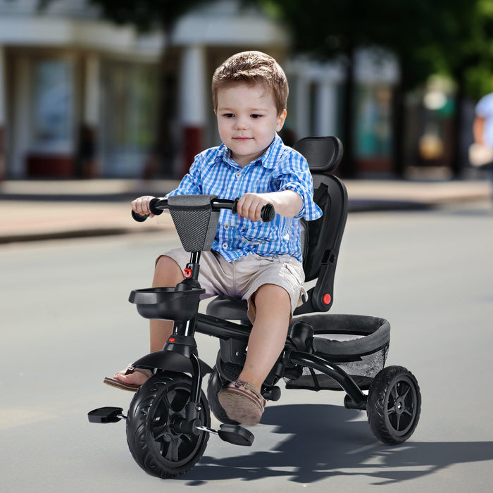 8 IN 1 Folding Kids' Tricycle For 1-5 Years