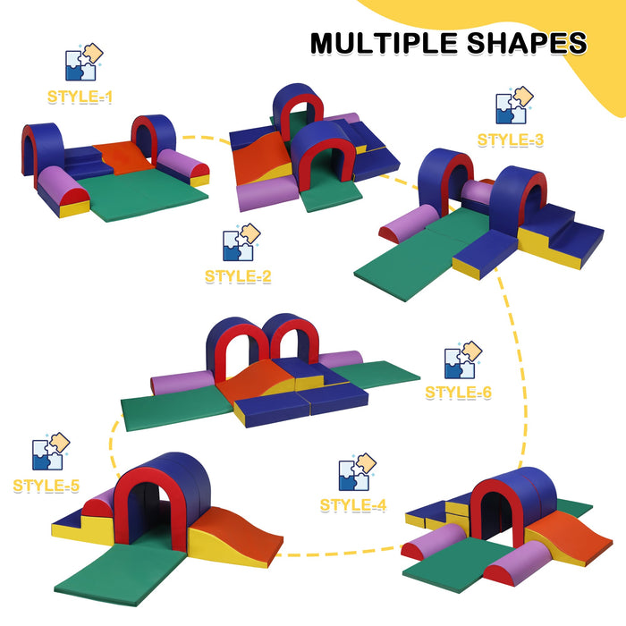 Climb Foam Blocks for Toddler, 10Pcs