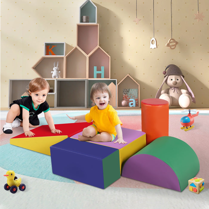 Climb Foam Blocks for Toddler, 5Pcs