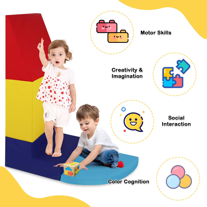 Climb Foam Blocks for Toddler, 4Pcs